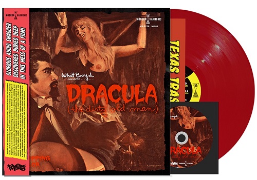 WHIT BOYD COMBO / DRACULA (THE DIRTY OLD MAN) ORIGINAL MOTION PICTURE SOUND (RED VINYL+DVD) 