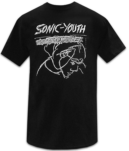SONIC YOUTH / ソニック・ユース / BLACK CONFUSION T-SHIRT (S)