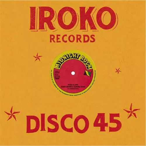 BARRY BROWN & RANKING TOYAN / PEACE AND LOVE