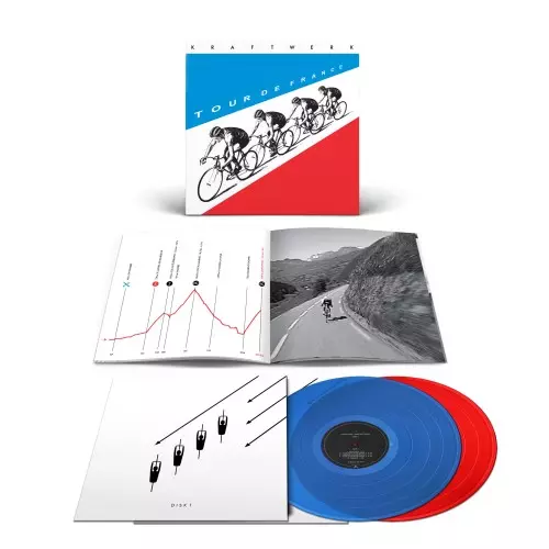 KRAFTWERK / クラフトワーク / TOUR DE FRANCE: LIMITED BLUE & RED COLOURED VINYL - 180g LIMITED VINYL/2009 REMASTER