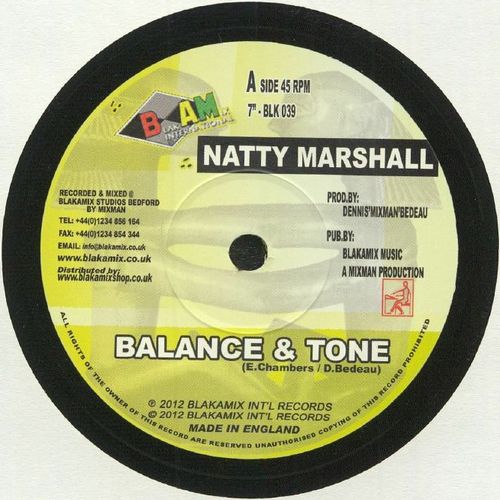NATTY MARSHALL / BALANCE & TONE