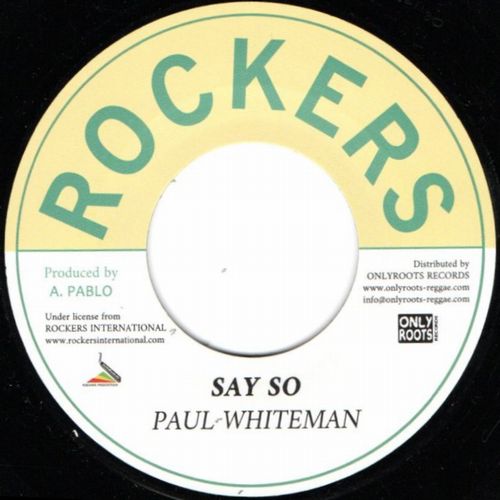 PAUL WHITEMAN / ポール・ホワイトマン / SAY SO