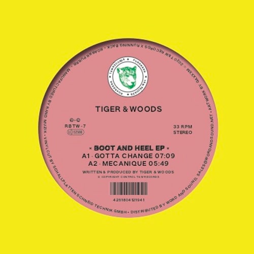 TIGER & WOODS / タイガー&ウッズ / BOOT & HEEL EP