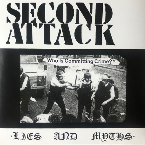 SECOND ATTACK / OUT ON THE STREETS (7")