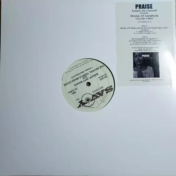 JOAQUIN JOE CLAUSSELL / ホアキン・ジョー・クラウゼル / PRAISE EP SAMPLER PART 3 (JERUSALEM)