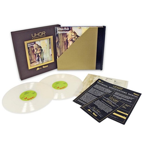 JETHRO TULL / AQUALUNG: 45 RPM 200g DOUBLE LP ON CLARITY VINYL - 200g LIMITED VINYL/2020 REMASTER