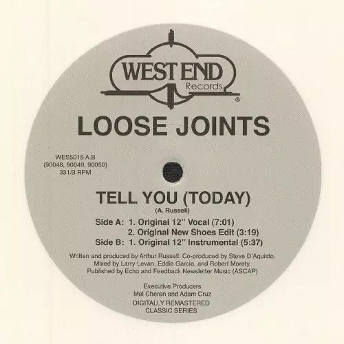 LOOSE JOINTS / ルーズ・ジョインツ / TELL YOU (TODAY) (LTD.WHITE VINYL)