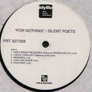 FOR NOTHING REMIX (LIMITED EDITION VINYL VOL.2)/SILENT POETS 