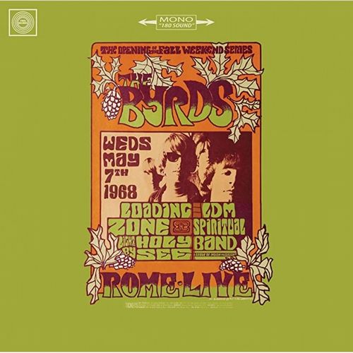 BYRDS / バーズ / LIVE IN ROME 1968 (LP)