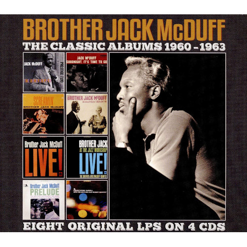 JACK MCDUFF (BROTHER JACK MCDUFF) / ジャック・マクダフ (ブラザー・ジャック・マクダフ) /  Classic Albums 1960-1963(4CD)