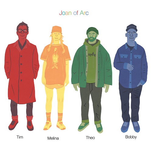 JOAN OF ARC / TIM MELINA THEO BOBBY (LP)