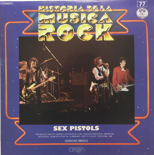 SEX PISTOLS / セックス・ピストルズ / HISTORIA DE LA MUSICA ROCK (LP)