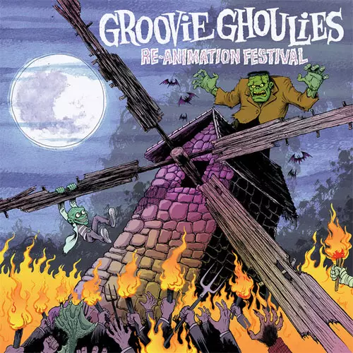 GROOVIE GHOULIES / グルーヴィーグーリーズ / RE-ANIMATION FESTIVAL (LP)