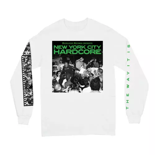 VA (REVELATION RECORDS) / XL/LONG SLEEVE/WHITE/NEW YORK CITY HARDCORE