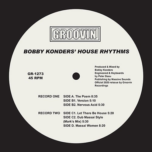 BOBBY KONDERS / ボビー・コンダース / HOUSE RHYTHMS