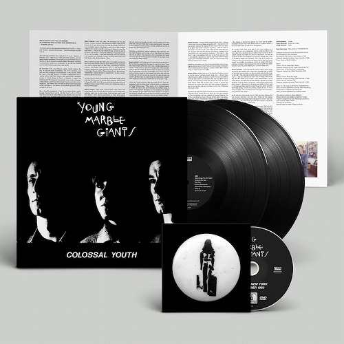 YOUNG MARBLE GIANTS / ヤング・マーブル・ジャイアンツ / COLOSSAL YOUTH 40TH ANNIVERSARY EDITION (2LP+DVD/BLACK VINYL)
