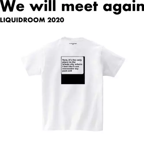 LIQUIDROOM × Homecomings / PET MILK 【WHITE】サイズ:S