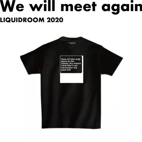 LIQUIDROOM × Homecomings / PET MILK 【BLACK】サイズ:M