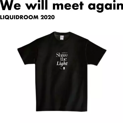 LIQUIDROOM × 思い出野郎Aチーム / Everybody Let’s Share the Light 【BLACK】サイズ:L