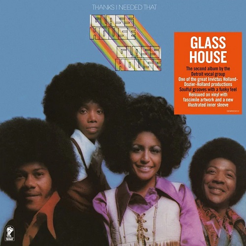 GLASS HOUSE / グラス・ハウス / THANKS I NEEDED THAT (LP)
