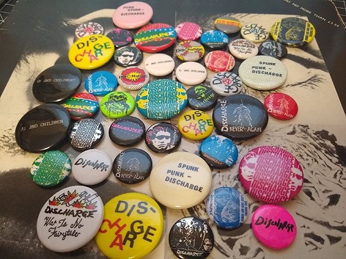 DISCHARGE / ディスチャージ / OFFICIALLY LICENSED BADGE PACK