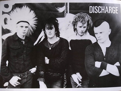 DISCHARGE / ディスチャージ / POSTER (1983 PHOTO)