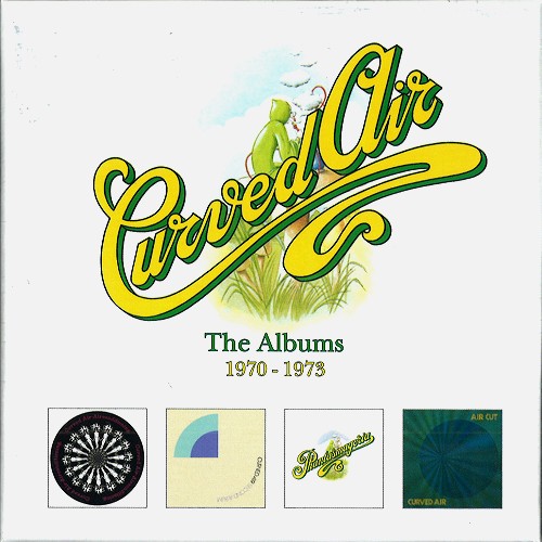 CURVED AIR / カーヴド・エア / THE ALBUMS 1970-1973 4CD CLAMSHELL BOX SET - 2021 24BIT REMASTER