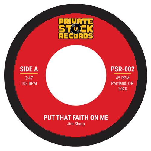 JIM SHARP / FLIPOUT / PUT THAT FAITH ON ME / VICTORIOUS 7"