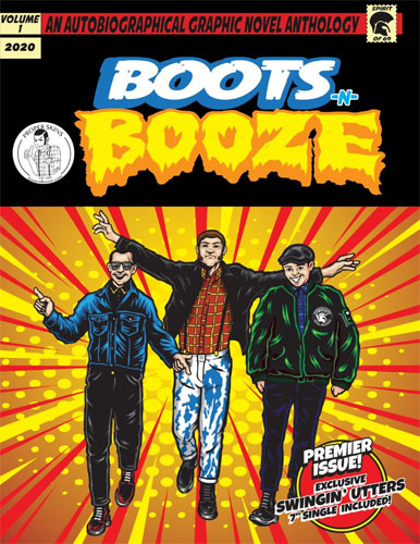 BOOK (BOOTS-N-BOOZE) / BOOTS-N-BOOZE (COMIC+7")