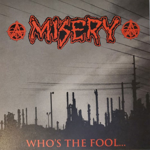 MISERY / ミザリー / WHO'S THE FOOL (LP/RED VINYL)
