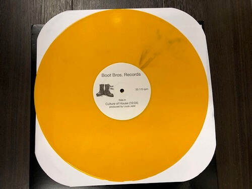 BOOT BROS / CULTURE OF HOUSE (YELLOW VINYL)