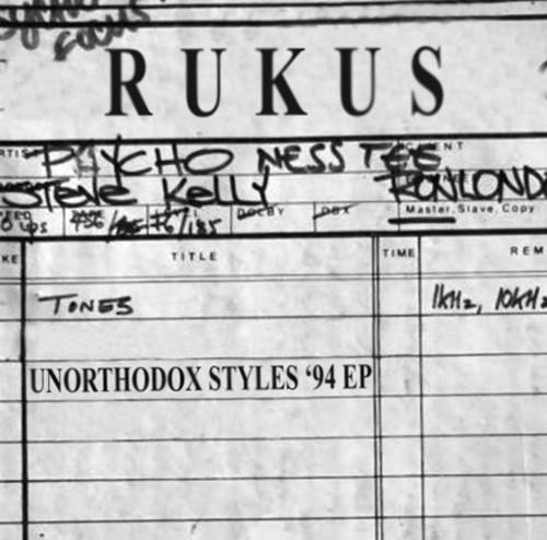 RUKUS / UNORTHODOX STYLES '94 EP "CD"