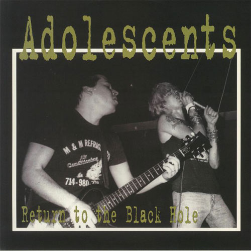 ADOLESCENTS / アドレセンツ / RETURN TO THE BLACK HOLE (LP)