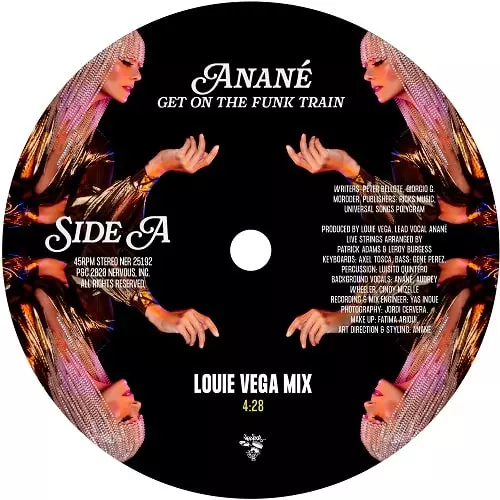 ANANE / アナネ / GET ON THE FUNK TRAIN (LOUIE VEGA / MICHAEL GRAY & MARK KNIGHT 7" REMIX EDITS)