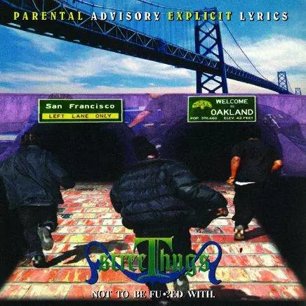 street thugs/not to be fu•?ed with   未開封 鬼レアG皿リイシュー!STREETHUGSのアルバム『NOT TO BE FU*?ED