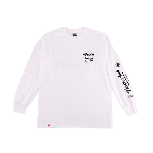 ASTROLLAGE / FRESH PACK LONG T-shirts WHITE SIZE:XL / FRESH PACK LONG T-shirts WHITE SIZE:XL