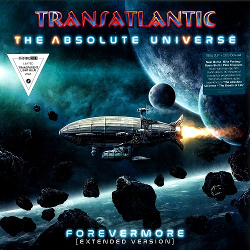 TRANSATLANTIC / トランスアトランティック / THE ABSOLUTE UNIVERSE: FOREVERMORE (EXTENDED VERSION): 3LP+2CD LIMITED CLEAR LIGHT BLUE VINYL BOX SET - 180g LIMITED VINYL