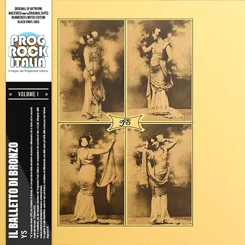 YS: PROG ROCK ITALIA VOLUME 1 EDIZIONE LIMITATA E NUMERATA DI 899