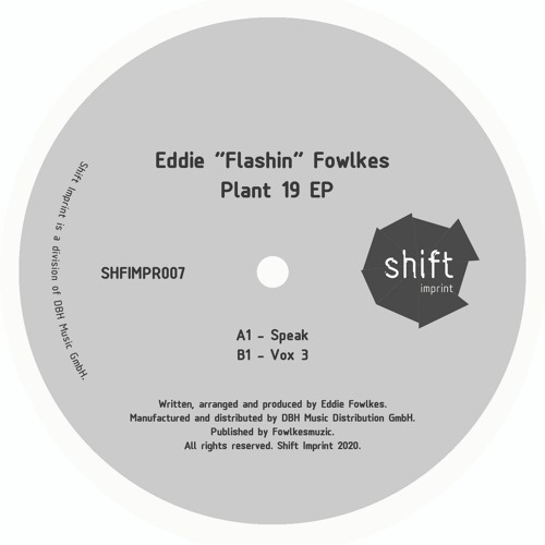 EDDIE FOWLKES / エディ・フォークス / PLANT 19 EP