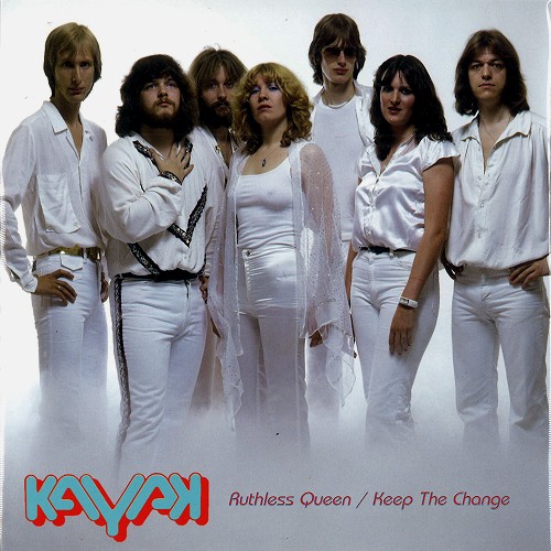 KAYAK / カヤック / RUTHLESS QUEEN/KEEP THE CHANGE: LIMITED CLEAR BLUE VINYL - LIMITED VINYL