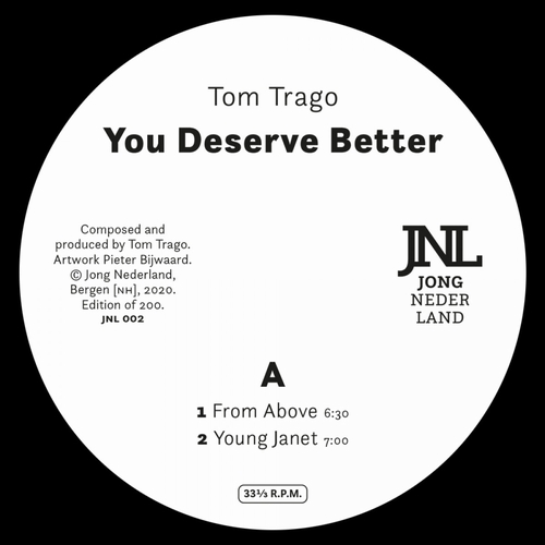 TOM TRAGO / トム・トラゴ / YOU DESERVE BETTER