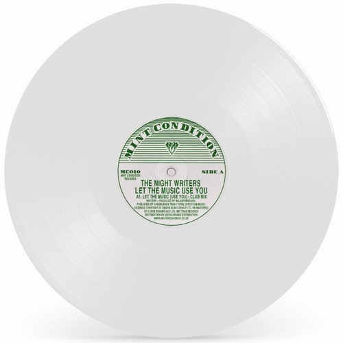 NIGHTWRITERS / LET THE MUSIC (USE YOU) (WHITE VINYL REPRESS)
