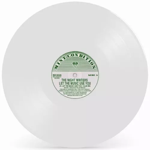 NIGHTWRITERS / LET THE MUSIC (USE YOU) (WHITE VINYL REPRESS)