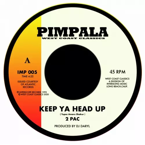 【7インチ】2Pac - Keep Ya Head Up 7\" 2Pac – Keep Ya Head Up 2024 EXCLUSIVE 7