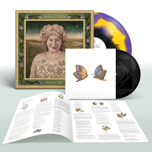 SHIRLEY COLLINS / シャーリー・コリンズ / HEART'S EASE: COLLECTOR'S LIMITED & NUMBERED EDITION OF 1,000 COPIES LP 'HEART'S EASE' COLOUR VINYL & BONUS ETCHED 7" -  LIMITED VINYL