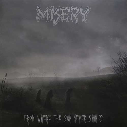 MISERY / ミザリー / FROM WHERE THE SUN NEVER SHINES (2LP/SILVER VINYL)