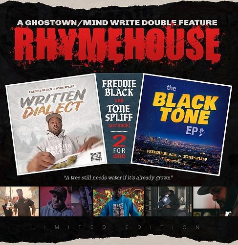 Freddie Black & Tone Spliff / RhymeHouse (Double Feature Vinyl)