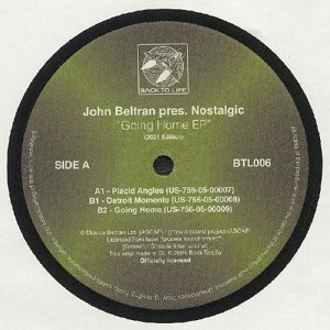 JOHN BELTRAN / ジョン・ベルトラン / GOING HOME EP(REISSUE)