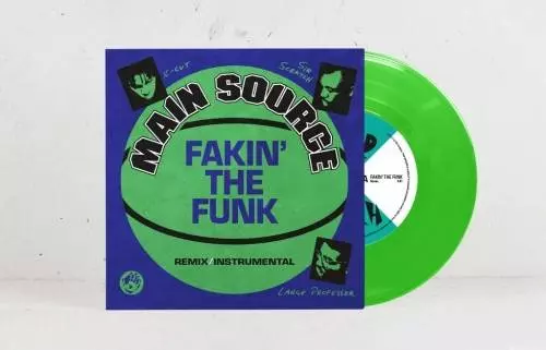 MAIN SOURCE / FAKIN' THE FUNK (NEON GREEN VINYL) 7"