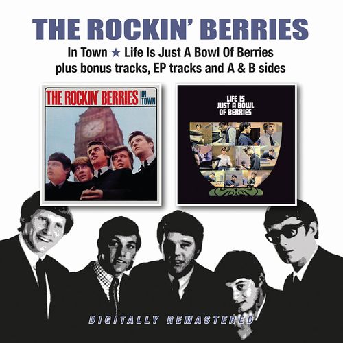 ROCKIN' BERRIES / ロッキン・ベリーズ / IN TOWN / LIFE IS JUST A BOWL OF BERRIES + BONUS TRACKS,EP TRACKS AND A & B SIDES (2CD)